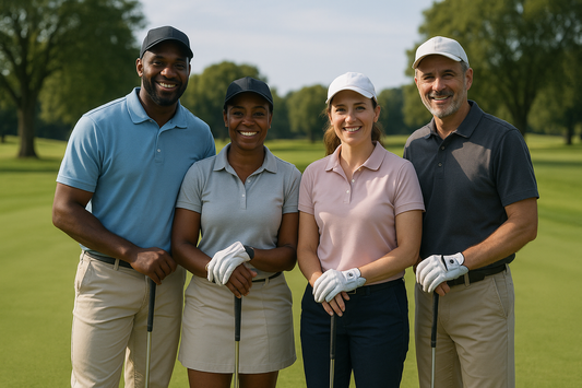 FOUR BALL TEAM BLACK AND WHITE PEOPLE
