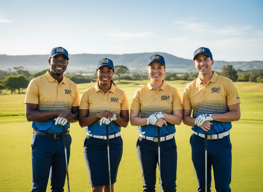 Foursome on Tee